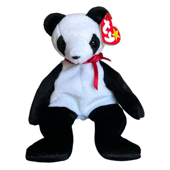ty Beanie Baby Fortune the Panda 1998 - Picture 1 of 9